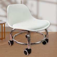 Heavy Duty Round Rolling Stool with Wheels Pedicure Stool (1 pc)