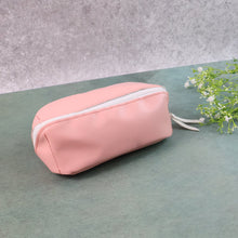 PU Leather Cosmetic & Pencil Pouch - (1 Pc)