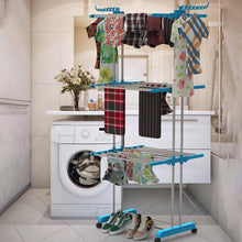 Premium Heavy Duty Stainless Steel 3 Layer Foldable Cloth Drying Stand