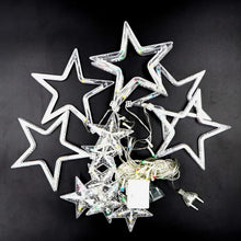 12 Star LED Curtain Lights for Diwali 