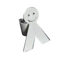 Smile Face Wall Mounted Brush and Broom Holder Seamless Mop Hook Organizer (1Pc)