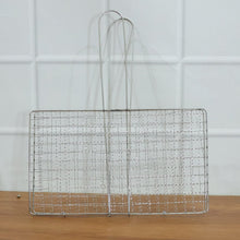 Heavy-Duty Stainless-Steel Barbecue Grill Basket (1 Pc)