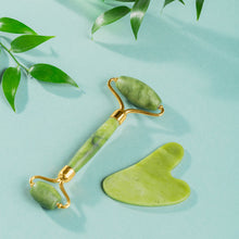 Jade Roller & Gua Sha – Natural Facial Massager for Anti-Aging & Skin Glow