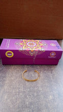 Elegant Gold Finish Open Cuff Bracelet Kada (1 Pc)