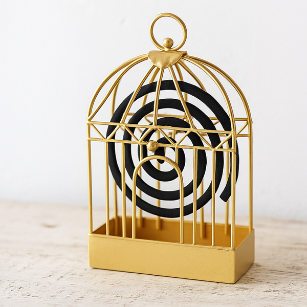 Mosquito Coil Holder, Vintage Style Durable Household Mosquito coil Stand Office Home