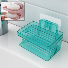 Wall Mounted 2 Layer Soap Holder with Hook (2 Layer 1 Pc)