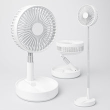 Telescopic Foldable Electric Desktop Fan – Adjustable & Portable