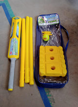 Cricket Kit with Bat, Rubber Ball, Bails, 3 Stumps & Stand Base