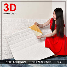 Wallpaper 3D Foam Wallpaper Sticker Panels (78 x 70 Cm / 1 Pc)