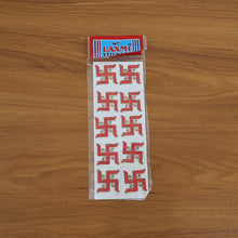 Traditional Decorative “Swastik” Sticker - (Set)